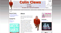 Desktop Screenshot of colinclews.co.uk
